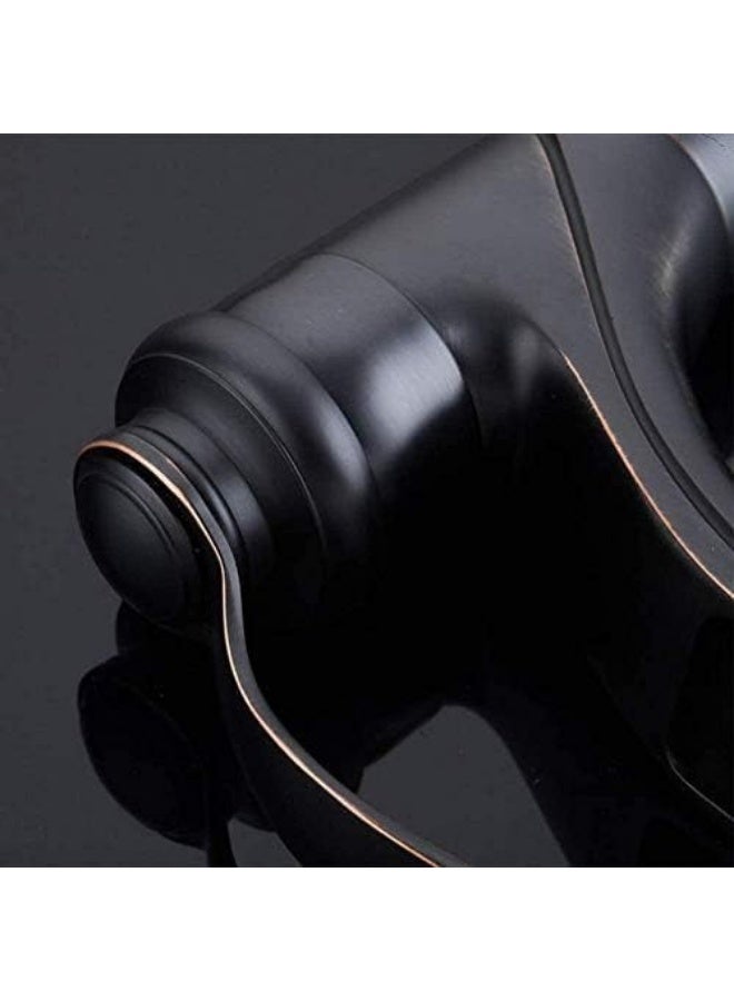 واي دي صنبور حوض حمام عصري بتصميم شلال، بمقبض ذراع واحد، صنبور حوض طويل، مصنوع من النحاس الصلب، تصميم يُركب على سطح الحوض، خرطوشة موفرة للمياه، تركيبات متينة مقاومة للصدأ. - Image 3